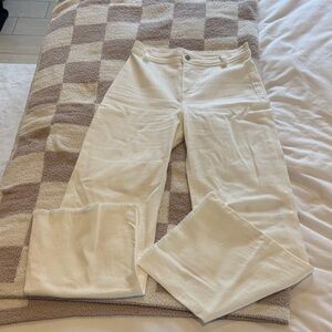 Sadie & Sage Cream Ankle Jeans